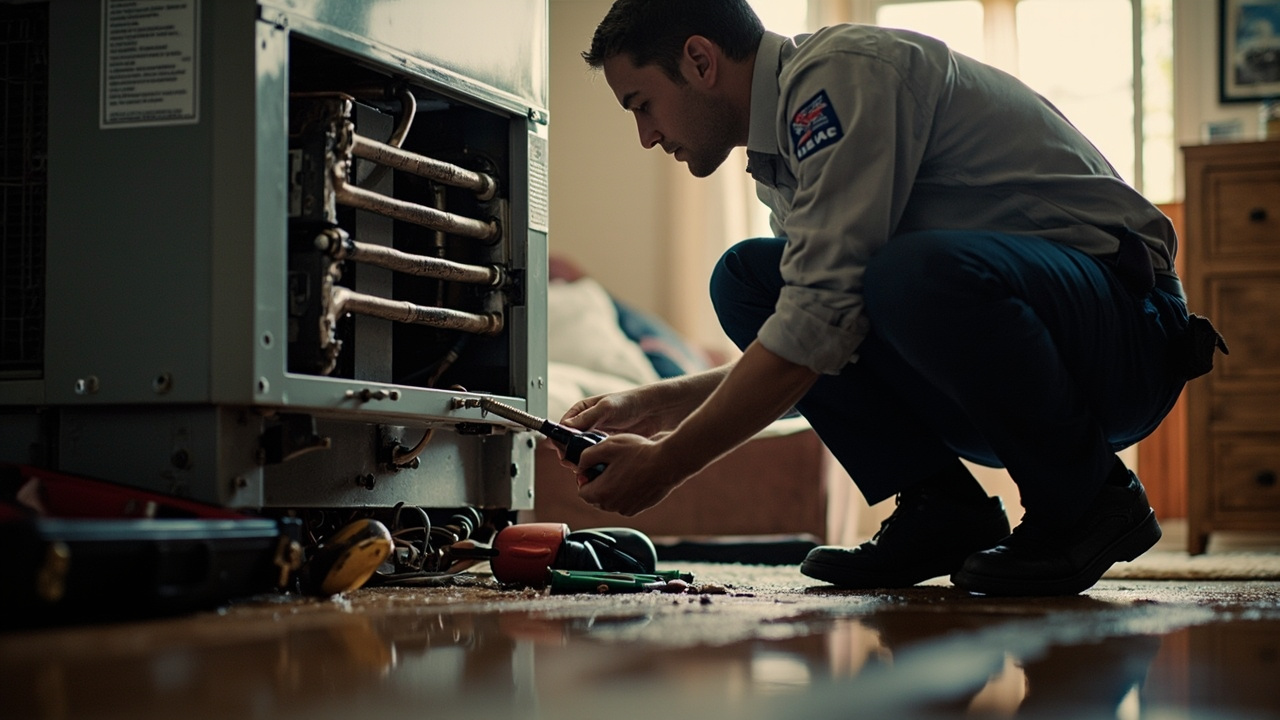 AC Unit Leaking Water in Cincinnati – Fast Diagnosis and Permanent Repairs