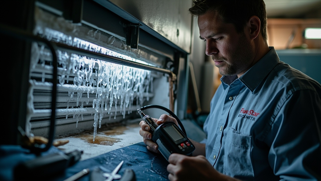 How We Fix Frozen Air Conditioner Coils the Right Way