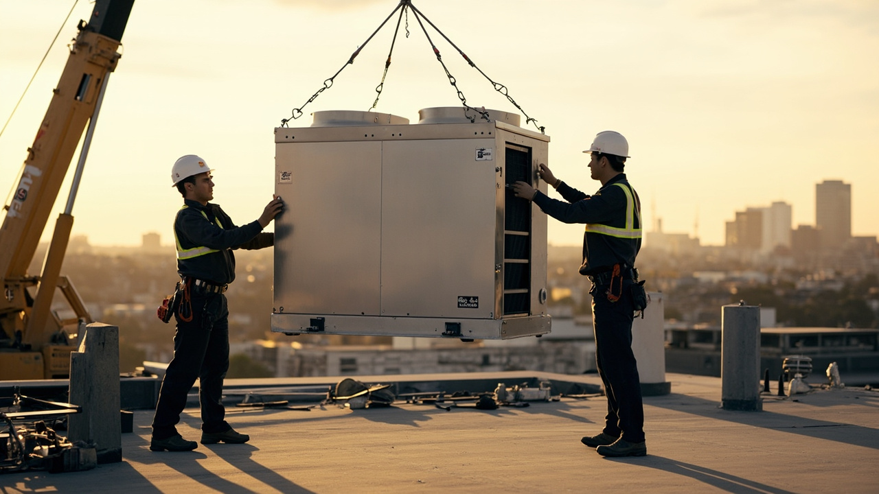 Commercial Rooftop Unit Installation in Cincinnati | Minimizing Downtime for Industrial Operations