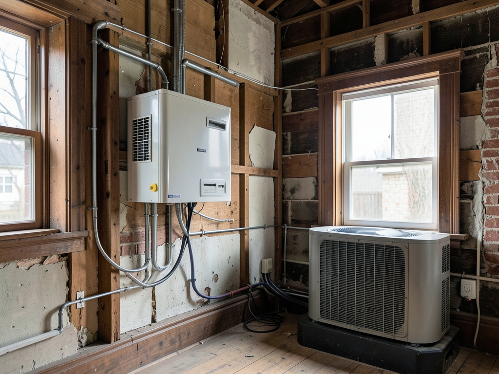 Ductless mini split solutions for historic homes i