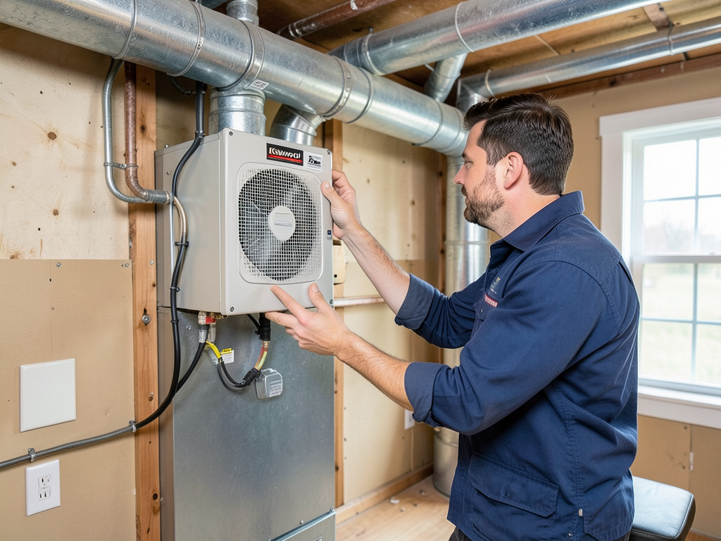 Eliminating allergens with whole house air purific