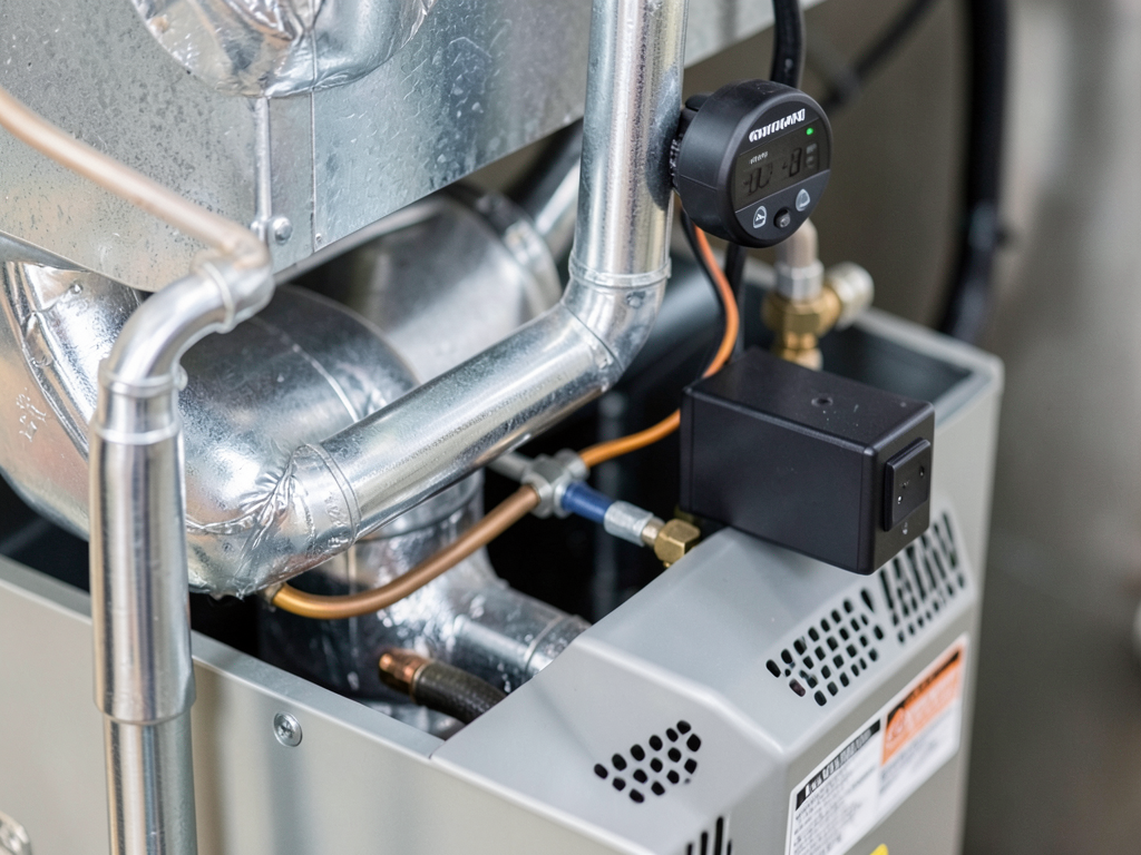 Installing a whole home humidifier to fight dry air in your Madeira house