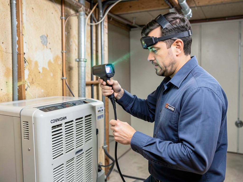 Preventing basement mold with professional dehumid