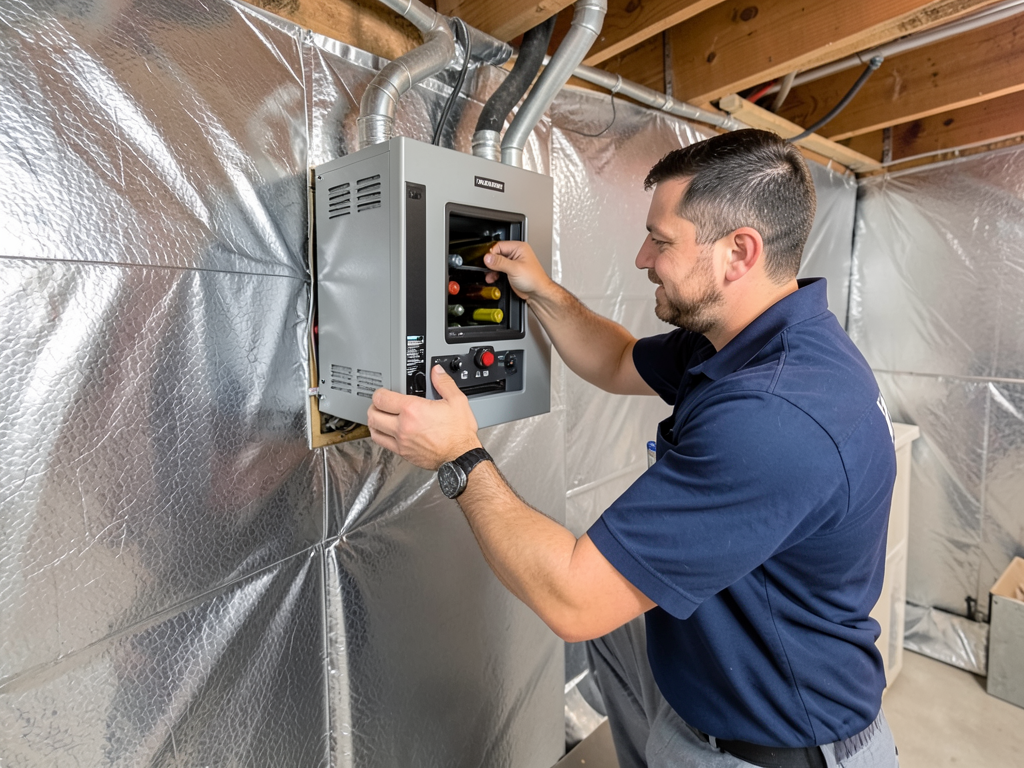 Professional climate control options for private wine cellars in Indian Hill